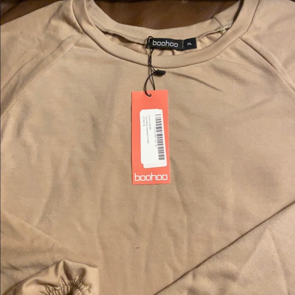 Brand new crew neck oversized sweatshirt